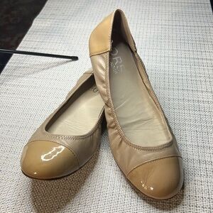 Kors Michael Kors Nude Leather Ballet flats size 91/2